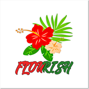 Flourish Posters and Art